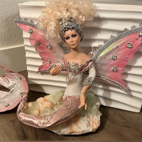 Kirks Folly Porcelain Mermaid Figure Doll 